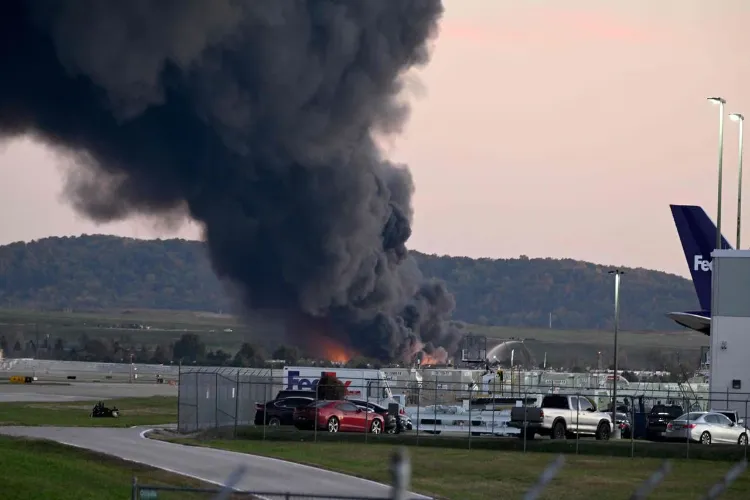 Two killed as plane crashes into hangar at Australia airport; several hospitalised