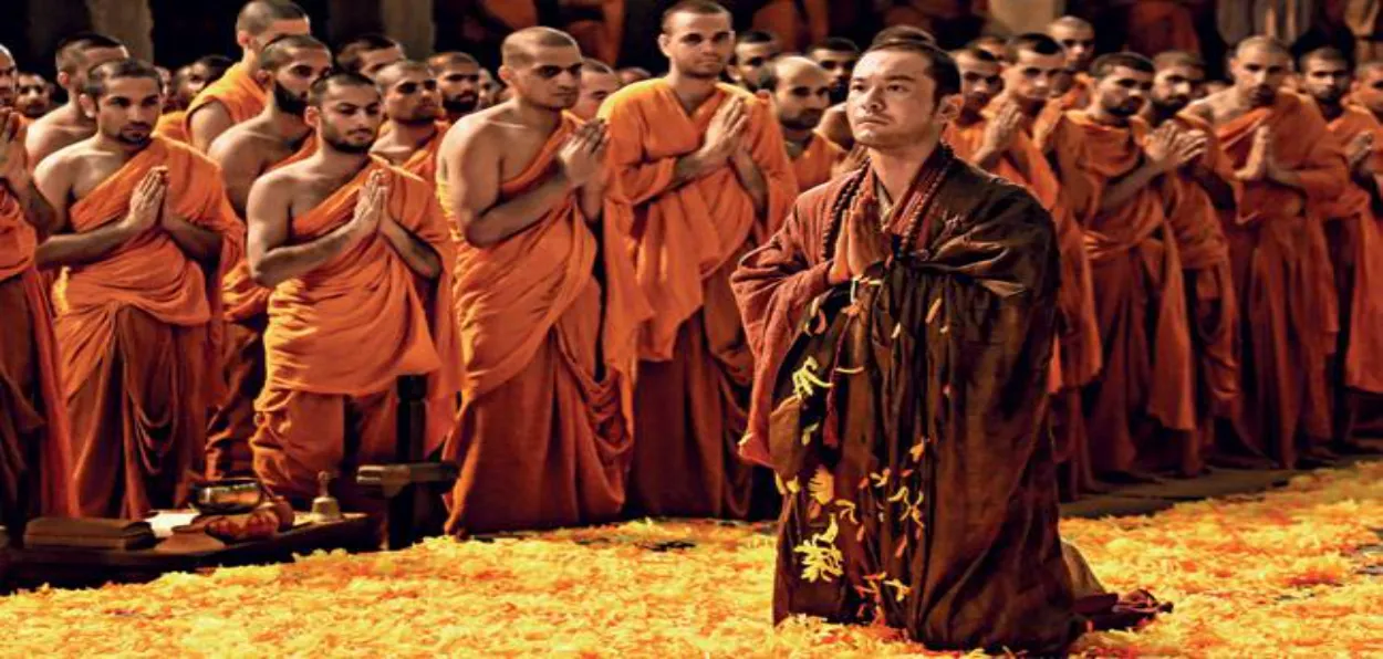S scene from the film 'Xuanzang: Journey to the West'