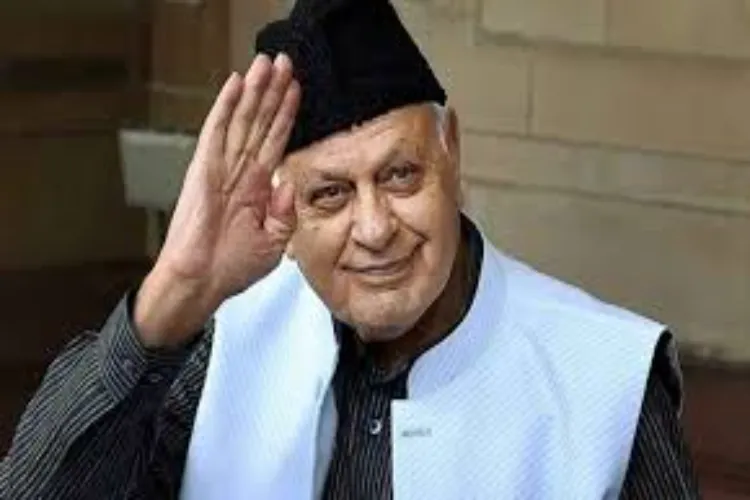 National Conference president Farooq Abdullah