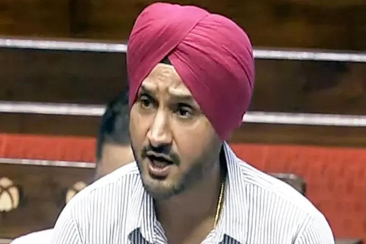 Rajya Sabha MP and former cricketer Harbhajan Singh
