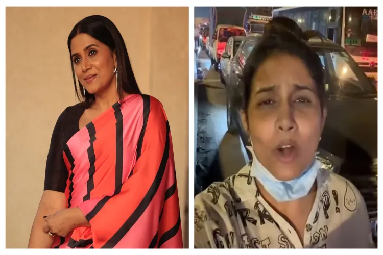 Actor Sonali Kulkarni 