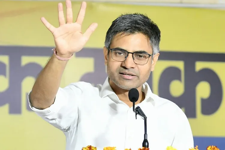 Rajya Sabha MP Sandeep Pathak