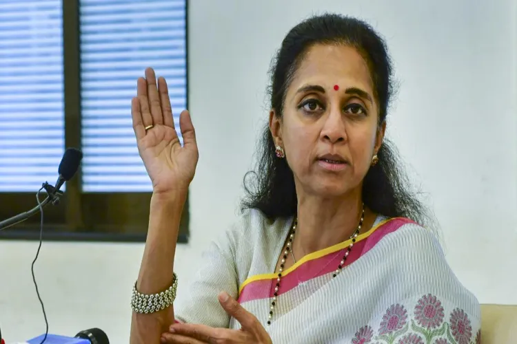 Nationalist Congress Party (Sharad Pawar faction) MP Supriya Sule