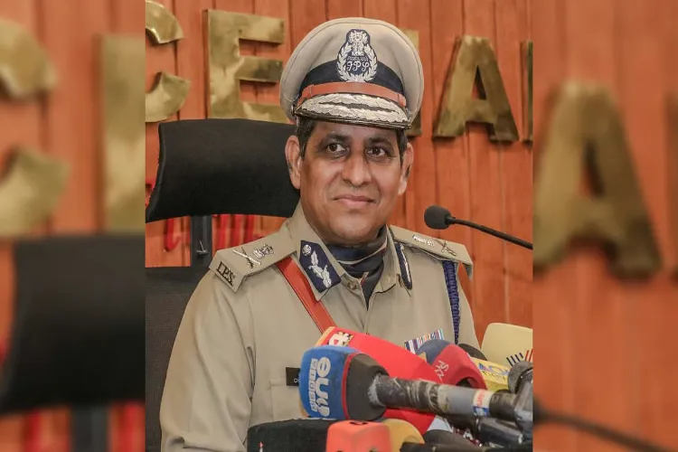 State Police Chief Ravada V Chandrasekhar