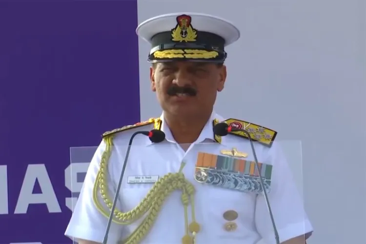 Navy Chief Admiral Dinesh K Tripathi 