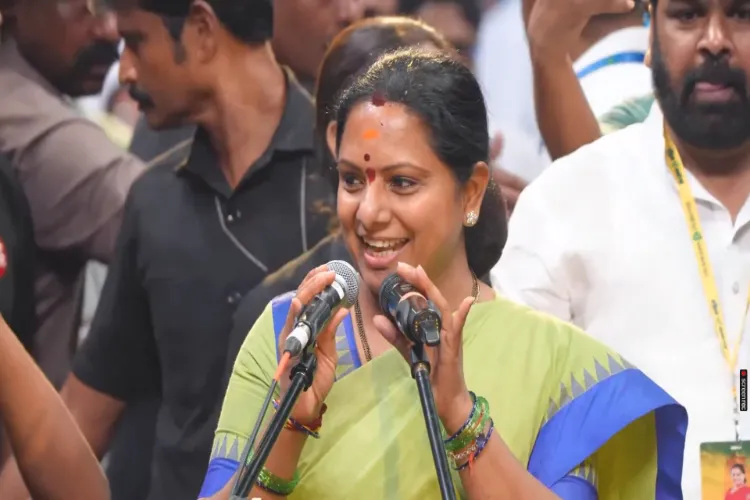 Telangana Rakshana Sena founder K. Kavitha