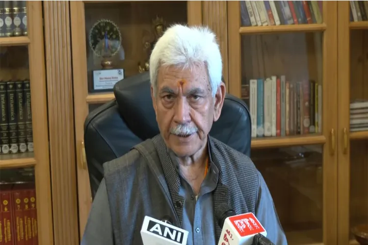 LG Manoj Sinha
