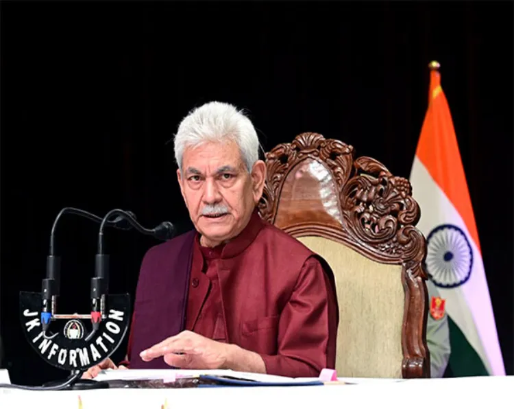 Lieutenant Governor Manoj Sinha