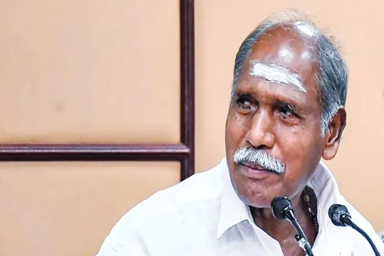 Puducherry Chief Minister N Rangasamy 