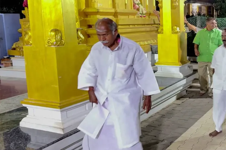 Puducherry Chief Minister N Rangasamy