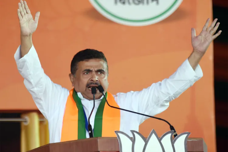West Bengal LoP and BJP candidate Suvendu Adhikari 