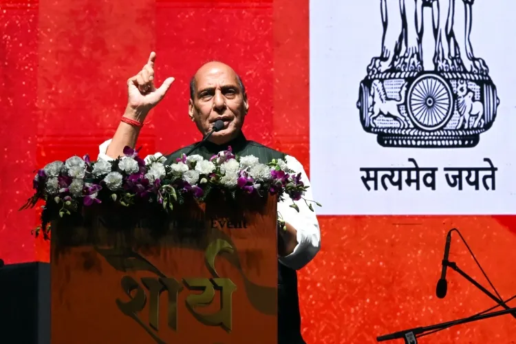 Defence Minister Rajnath Singh