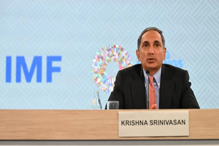 Krishna Srinivasan, Director, Asia and Pacific Department at the International Monetary Fund