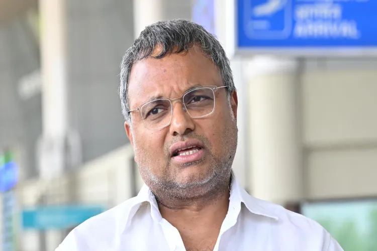 Congress MP Karti Chidambaram 