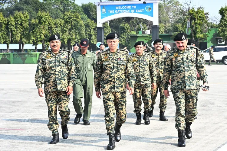 DG of the Border Security Force (BSF) Praveen Kumar with team
