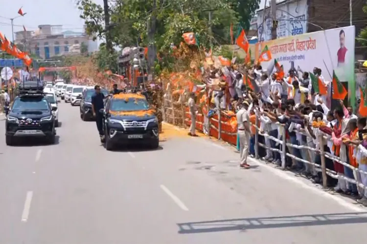 PM Modi holds roadshow in Patna