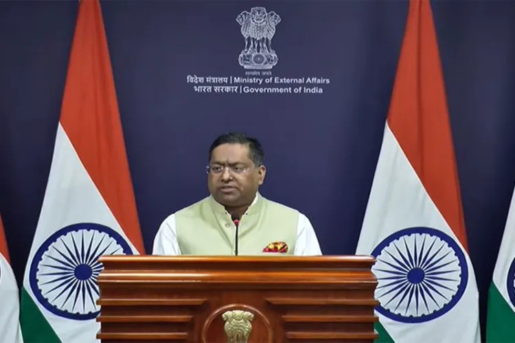 MEA Spokesperson Randhir Jaiswal