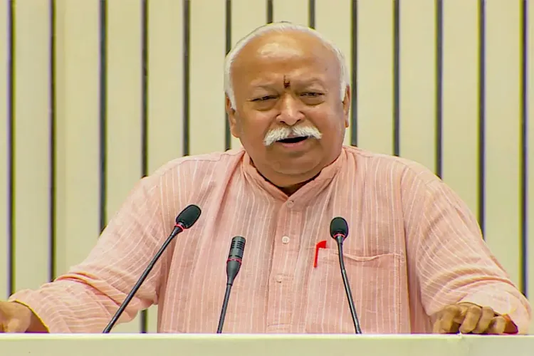Rashtriya Swayamsevak Sangh chief Mohan Bhagwat