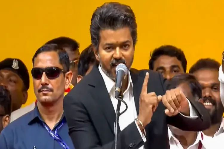 Tamil Nadu Chief Minister C Joseph Vijay