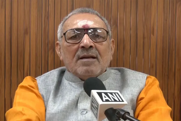 Union Minister Giriraj Singh