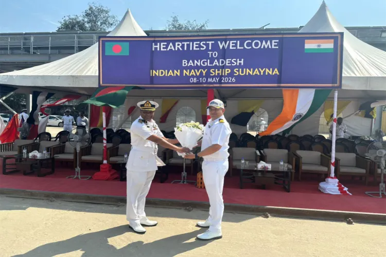 INS Sunayna visit to Chattogram, Bangladesh