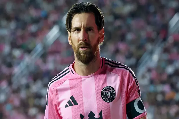 Argentina's FIFA World Cup-winning icon Lionel Messi 