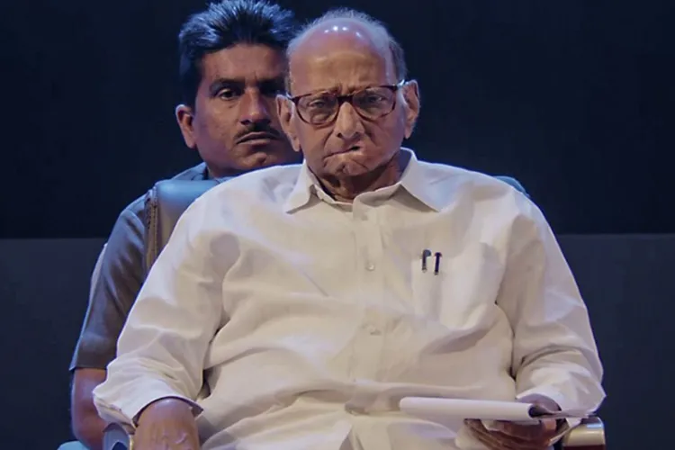 Nationalist Congress Party (SCP) supremo Sharad Pawar 