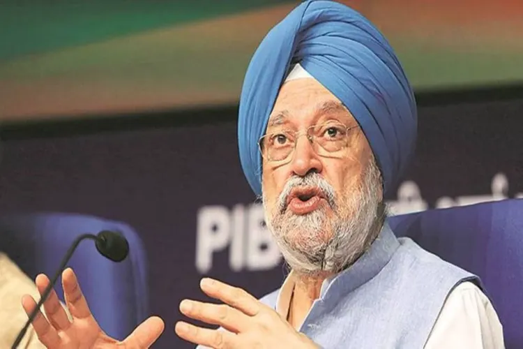 Minister of Petroleum and Natural Gas Hardeep Singh Puri 