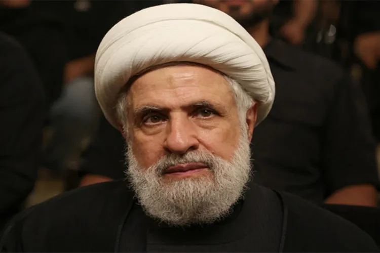 Hezbollah leader Naim Qassem 