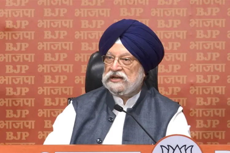 Union Petroleum and Natural Gas Minister Hardeep Singh Puri 