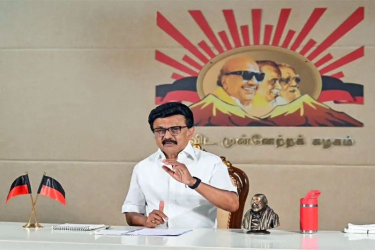 DMK Chief M K Stalin