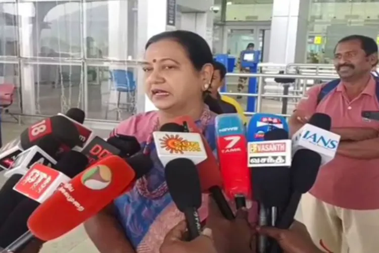 DMDK General Secretary and MLA Premalatha Vijayakanth