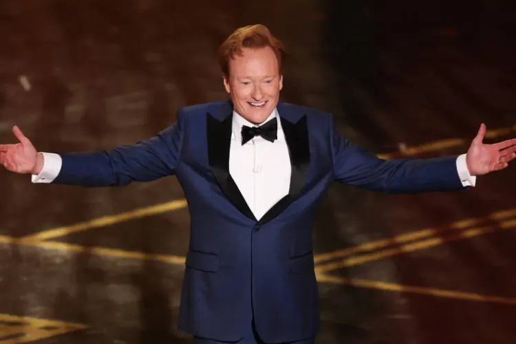 Comedian Conan O'Brien
