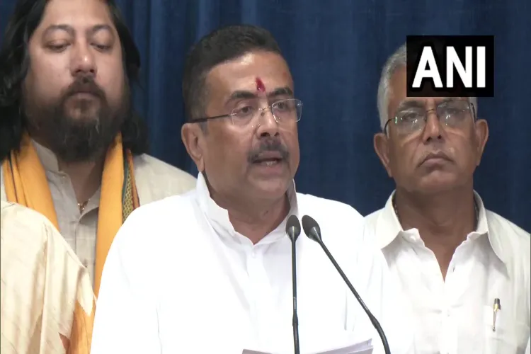 West Bengal Chief Minister Suvendu Adhikari