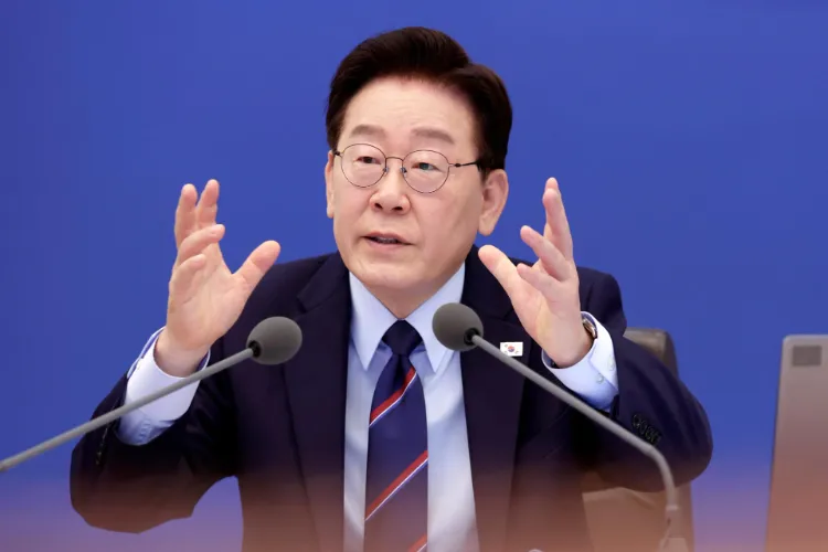 South Korean President Lee Jae Myung 
