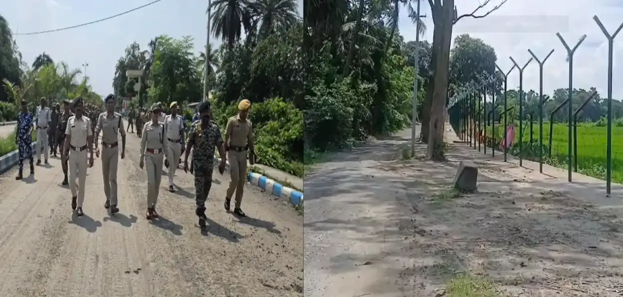 Officials visiting border villages in West Bengal