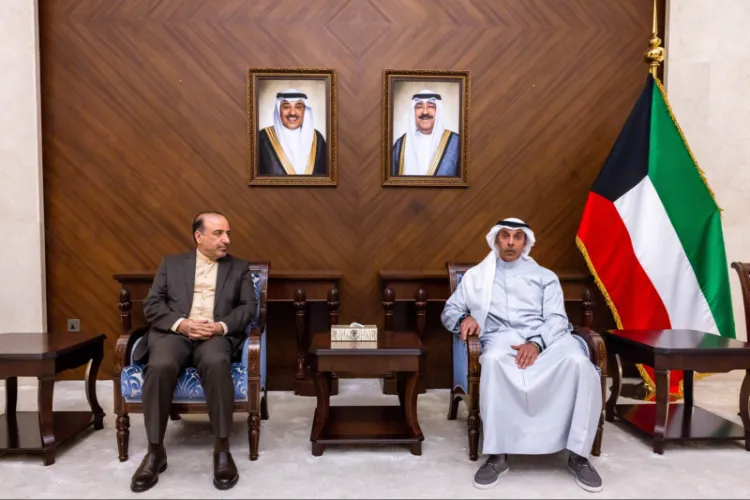 Kuwait's Deputy Foreign Minister Ambassador Hamad Sulaiman Al-Masha'an summons Iranian Ambassador to Kuwait, Mohammad Toutounji 