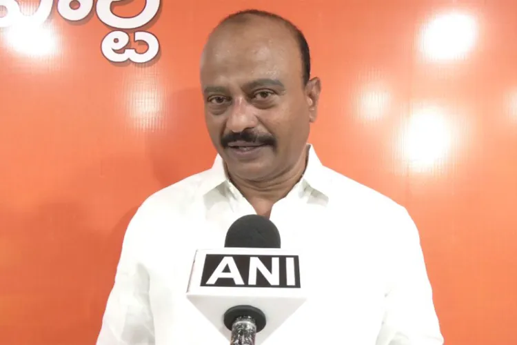 Andhra Pradesh BJP spokesperson Shaik Baji 