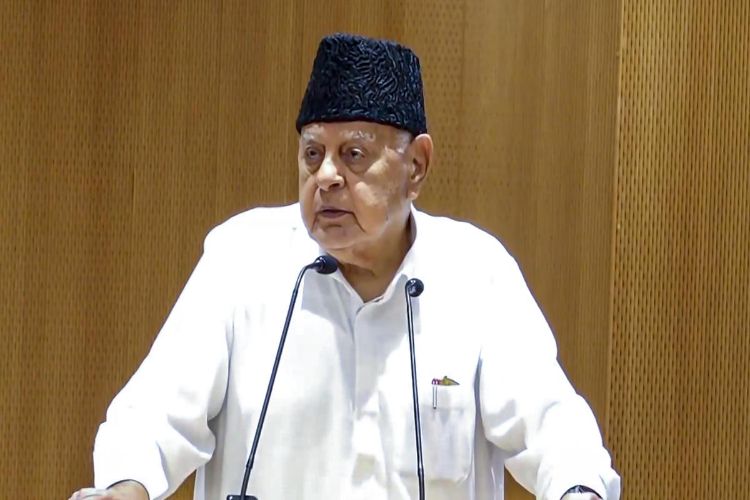 National Conference (NC) president Farooq Abdullah 