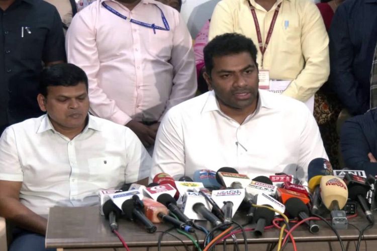 Tamil Nadu Minister Aadhav Arjun 