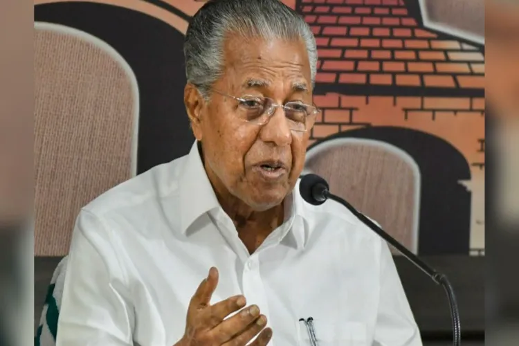 Former Keralam Chief Minister and CPI(M) Polit Bureau member Pinarayi Vijayan 