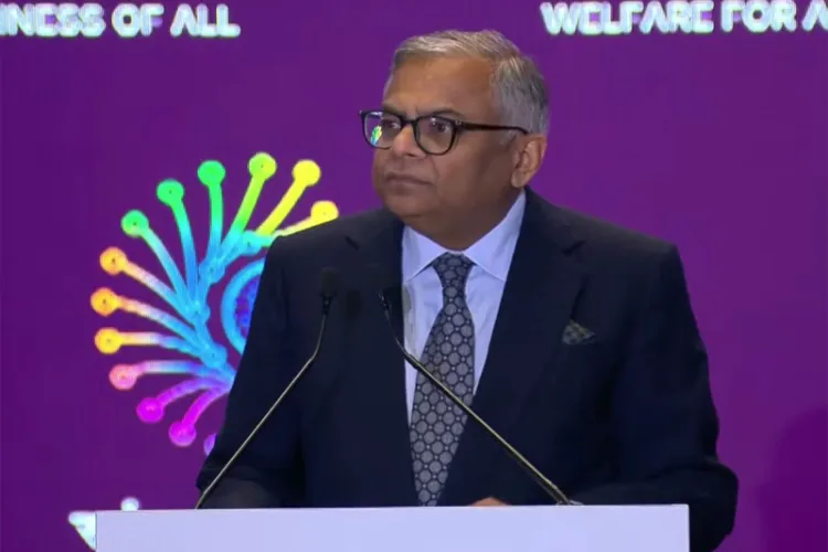 Natarajan Chandrasekaran, chairman of Tata Consultancy Services