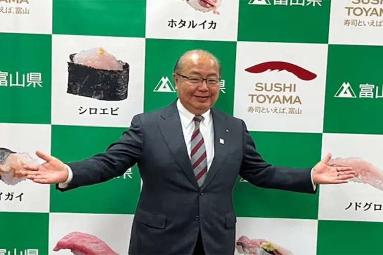 Governor of Toyama Pref. Hachiro Nitta 