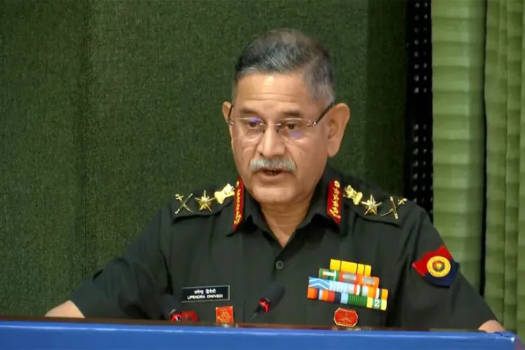 Army Chief General Upendra Dwivedi
