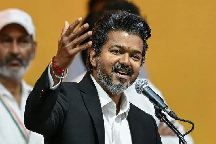 Tamil Nadu Chief Minister C Joseph Vijay