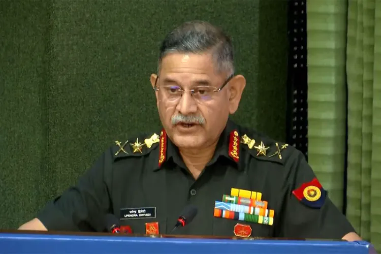 Indian Army Chief Upendra Dwivedi