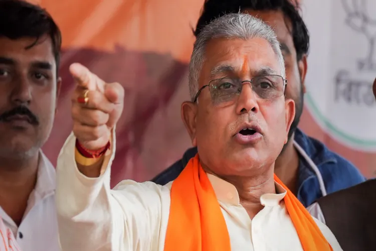 West Bengal Minister Dilip Ghosh