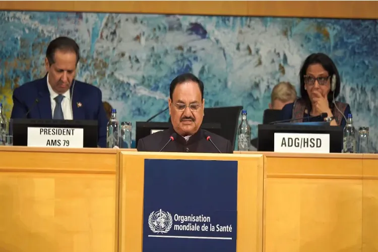 Union Health Minister JP Nadda