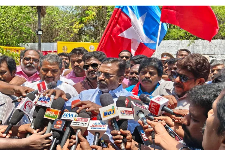 VCK chief Thol Thirumavalavan