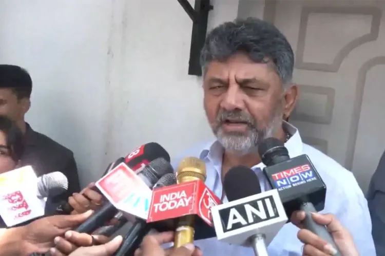 Karnataka Deputy Chief Minister DK Shivakumar 